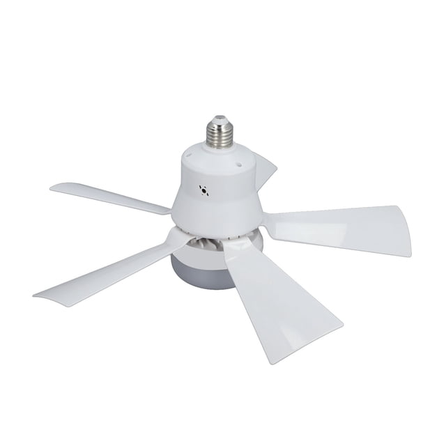 Luz De Ventilador De Techo Con Control Remoto, Bombilla LED, Pequeños Ventiladores De Techo Con Luces, Tornillo En Ventilador De Techo En Encabelado De Luz Para Dormitorio,