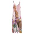 thumbnail image 4 of Easter Bunnies Rabbits Design Sleeveless Dress Woman Fashion Long Dresses Women's Summer Suit Dress 2025, 4 of 7