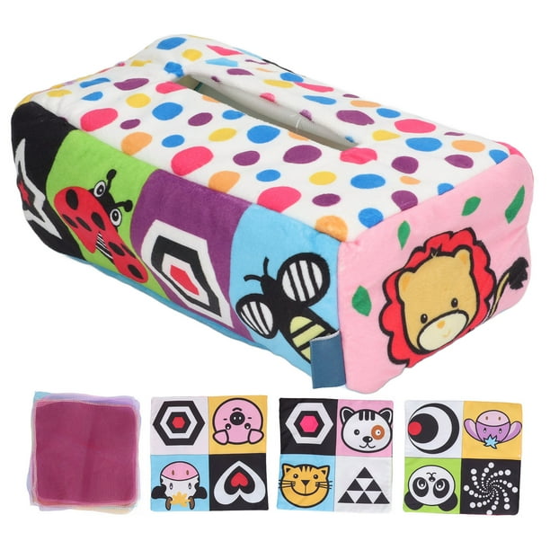 Sensory Tissue Box Toy,Baby Tissue Box Toy Sensory Tissue Box Sensory