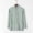 Green, variant on T Shirts for Man Solid Cotton Linen Button Up Polos Collared Big & Tall Long Sleeve Oversized T Shirt,Green,XXL