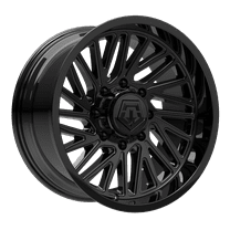 1 TIS 20x10 6X135 / 6X5.50 -12 553B Gloss Black Wheel Rim