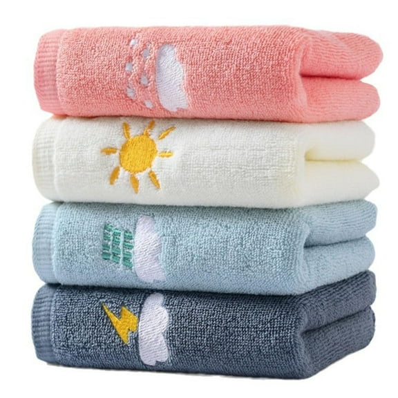 Set of 4 Bathroom Hand Towels ,Soft Hand Towel Soft Cotton Towel Highly Absorbent Hand Towel, Hand Towels for Bath,Kitchen, Face, Gym and Spa