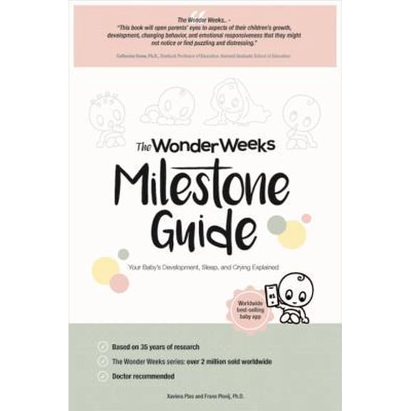 Pre-Owned The Wonder Weeks Milestone Guide: Your Baby's Development, Sleep & Crying Explained (Paperback) 9491882171 9789491882173