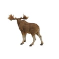 thumbnail image 3 of Hi-Line Gifts Standing Moose Outdoor Garden Statue - 23.25", 3 of 5