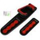 thumbnail image 1 of Soporte de pared para bicicleta - Percha de almacenamiento vertical para bicicletas para garaje (negro rojo), 1 of 6