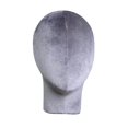 thumbnail image 3 of facefd Mannequin Manikin Head Model Wigs Glasses Hats Display Stand Grey, 3 of 9