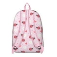 thumbnail image 3 of Ladybug Print Backpack – Cute Cartoon Ladybird Pattern Bookbag with Polka Dots for Garden and Nature Lovers, 3 of 5
