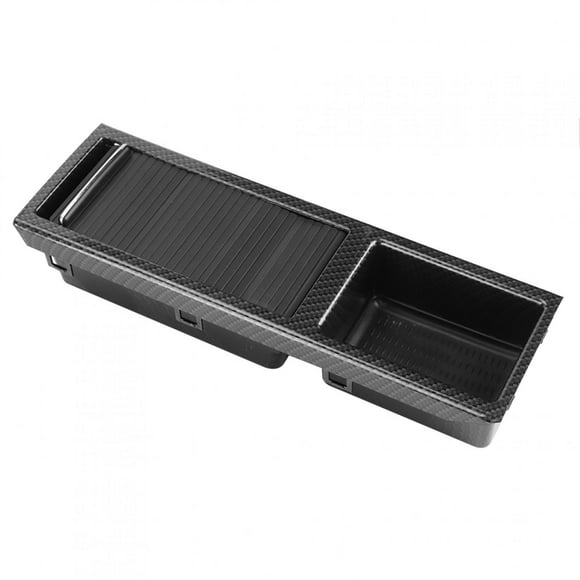 VGEBY Center Console Organizer Tray Carbon Fiber Grain Storage Insert Drawer