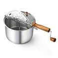 thumbnail image 3 of Cook N Home 02627 Stainless Steel Stovetop Popcorn Popper 6 quart Silver, 3 of 4