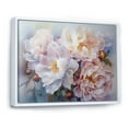 thumbnail image 2 of Designart "Blooming Peonies In Pink And White Elegance" Peonies Floater Framed Canvas Prints, 2 of 5