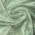 thumbnail image 7 of Ambesonne Tropical Valance & Curtain, Hawaii Fern Leaves Art, 55"x30", Pale Green and Jade Green, 7 of 7