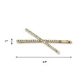 thumbnail image 4 of Scunci Value Pack Bobby Pins, Gold, 20 Count, 4 of 6