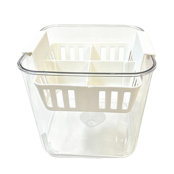 Hydroponic Flower Pot Compartments Nursery Seedling Pots with Drainage Hole and Tray for Home Garden Indoor Outdoor Flower Root Growing