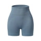 thumbnail image 1 of Minnieouse Pantalones cortos de Yoga sin costuras para mujer, pantalones de realce, mallas cortas para gimnasio, ropa deportiva de secado rápido Prendas para la parte inferior del cuerpo Azul claro S, 1 of 6