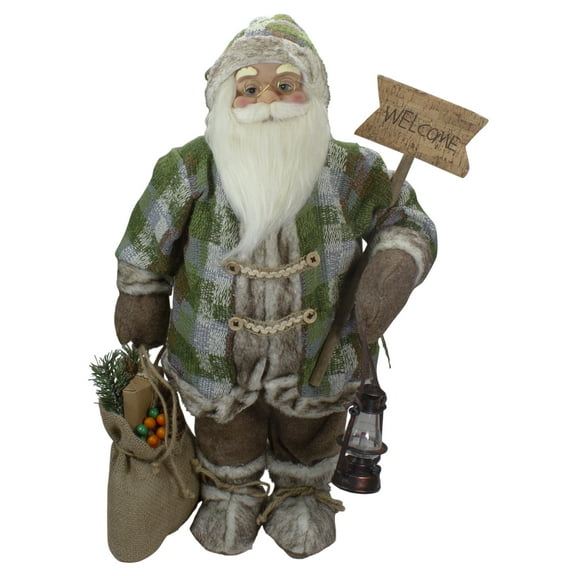 Northlight Standing Welcome Santa Christmas Figure - 24"