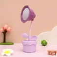 thumbnail image 1 of Dvkptbk Night Light Small Flower Lighting Desk Lamp USB Rechargeable Small Desk Lamp Indoor Portable Bedside Lamp Flowerpot Small Night Light Home Decor, 1 of 3
