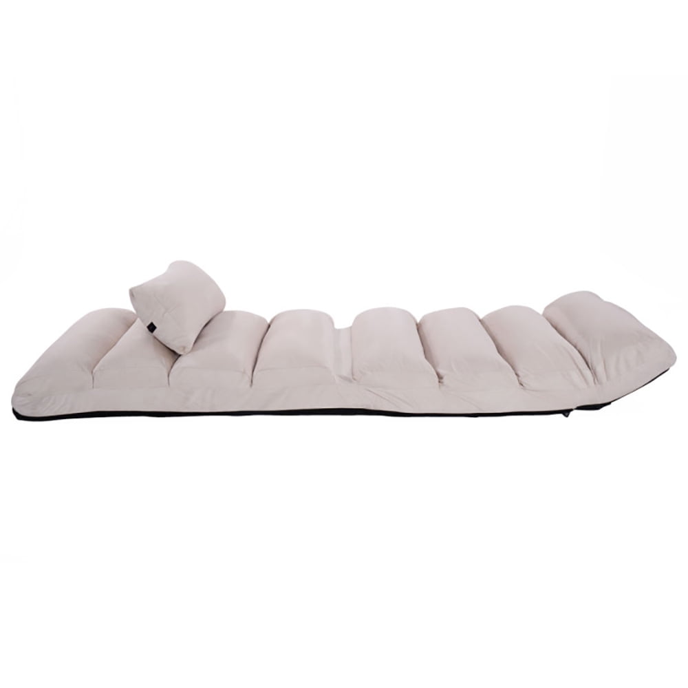 Finihen Finihen Floor Chair, Folding Lazy Sofa Chair, Stylish Sofa Couch Beds Lounge Chair W/Pillow, for Living Room, Bedroom, for Gaming, Reading, Beige Finihen Finihen Floor Chair, Folding Lazy Sofa Chair, Stylish Sofa Couch Beds Lounge Chair W/Pillow, for Living Room, Bedroom, for Gaming, Reading, Beige