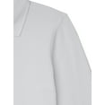 thumbnail image 3 of Wonder Nation Boys School Uniform Long Sleeve Pique Polo Shirt, 2-Pack, Sizes 4-18 & Husky, 3 of 3