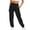 Noir, variante sur Tittly Pantalons Amples pour Femmes Pantalons de Survêtement Tendance pour Femmes avec Poches, Joggeurs pour Femmes Ou Pantalons de Survêtement à Jambes Larges pour Femmes Pantalons Confortables Pantalons Fluides pour Femmes Violet m