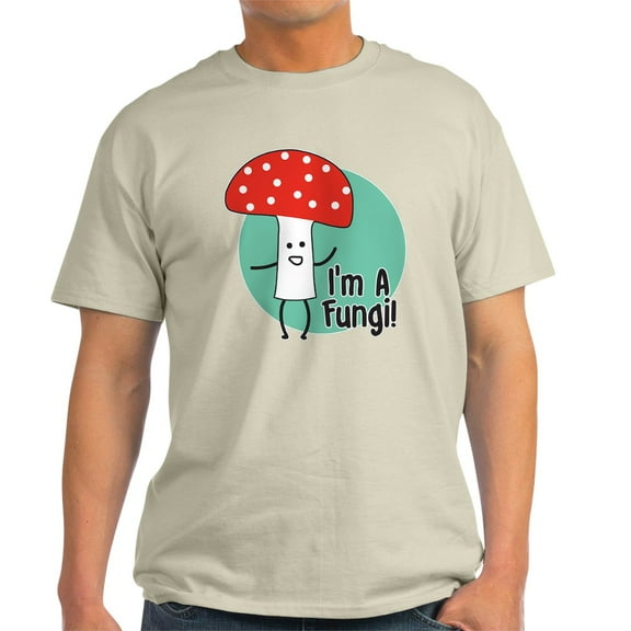 CafePress - I'm A Fungi Light T Shirt - Men's Classic Graphic T-Shirt