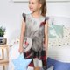 thumbnail image 4 of Fotbe Christmas Snowman With Hat Vestido de Dormir para Niñas de 3 a 10 Años, Mangas Cortas, Estilo Princesa, Pijama Camisón con Mangas Voladas-XX-Large, 4 of 6