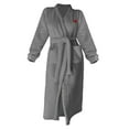 thumbnail image 4 of WCJM Plush Robes for Women Ladies' Flannel Plush Heart Shaped Bathrobe with Pockets and Belted Bathrobe Long Style Women Robes, 4 of 4