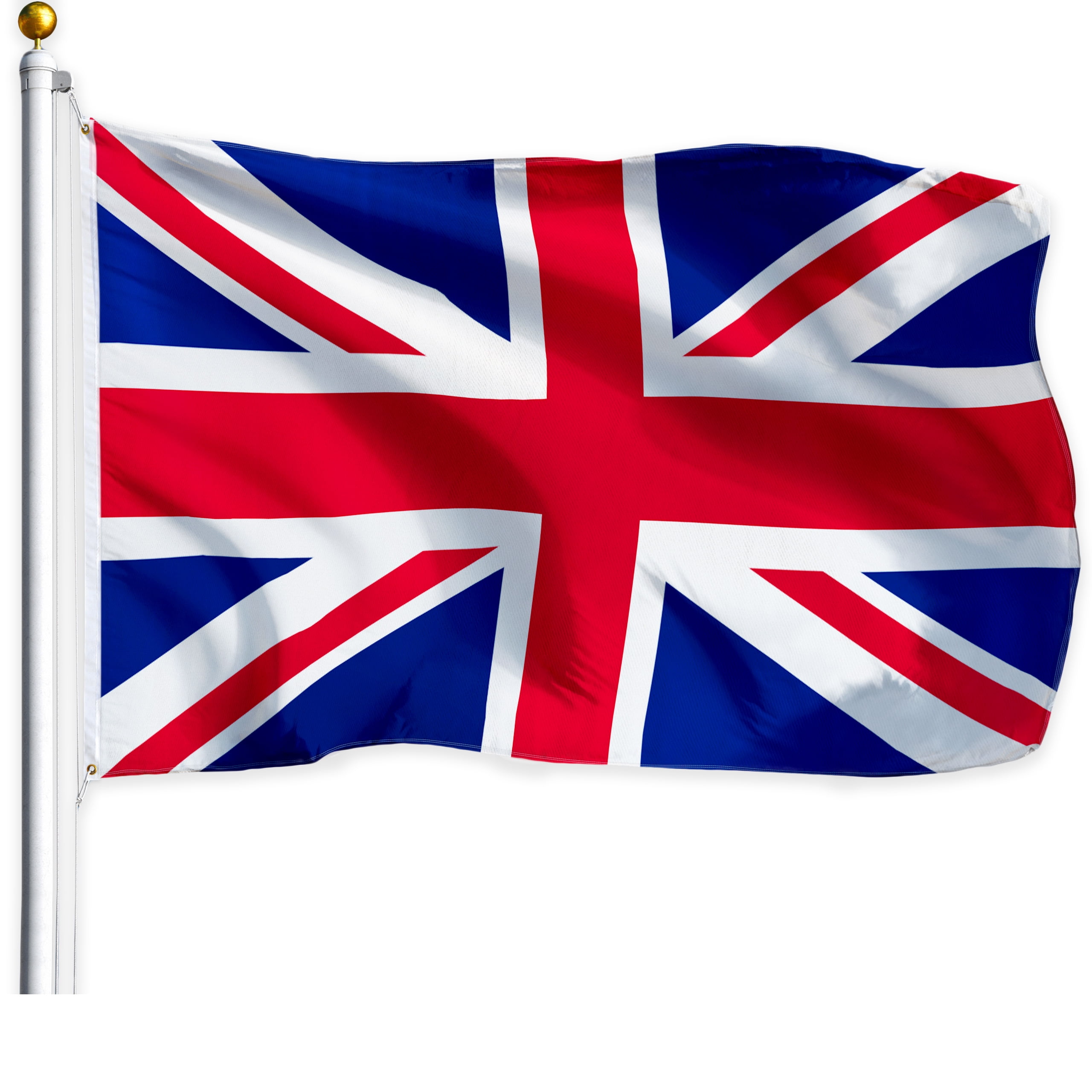 Wholesale Lot of 5 UK United Kingdom Great Britain Set 4"x6" Table Desk Flag 