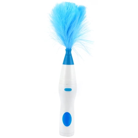 Electric Spin Duster 360 Rotatable Rechargeable Feather Duster with Extension Bracket Cleaning Tool for Furniture Ceiling Keyboard 10.2x5.9 in / 26x15 cm