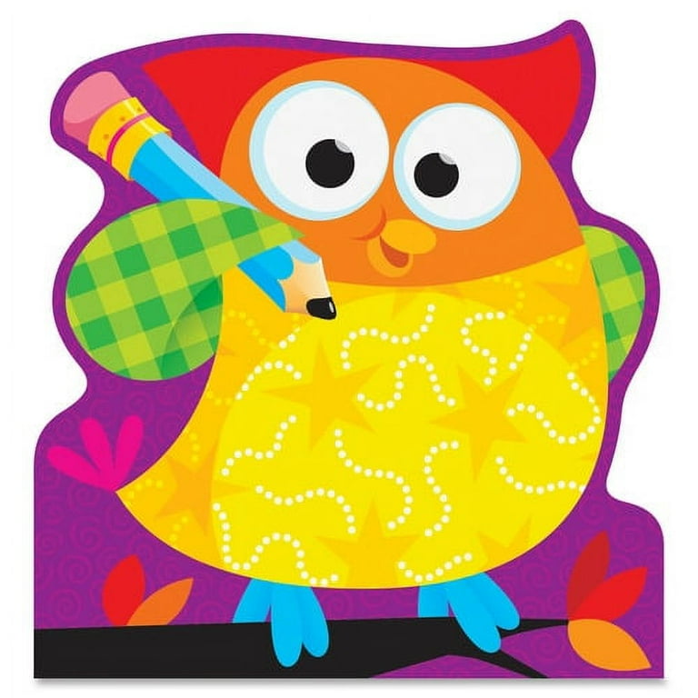 Trend Owl-Stars Shaped Note Pads - 50 Sheets - 5 Trend Owl-Stars Shaped Note Pads - 50 Sheets - 5