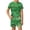 Green-b, variant on WhouRiu Boys Girls Summer Casual Outfits Kids Unisex Short Sleeve Ice Cream Graphic Tees Shorts Sets