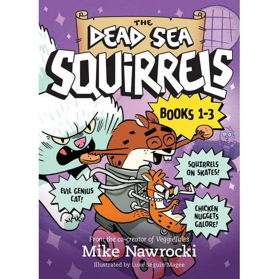 Dead Sea Squirrels The Dead Sea Squirrels Set Books 1-3: Squirreled Away / Boy Meets Squirrels / Nutty Study Buddies, (Paperback)