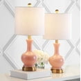 thumbnail image 5 of JONATHAN Y Cox 22" Metal/Glass LED Table Lamp, Light Coral (Set of 2), JYL4033D-SET2, 5 of 8