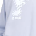 thumbnail image 3 of Women's Starter Blue St. Louis Blues Boxy Cropped Sweatshirt, 3 of 3