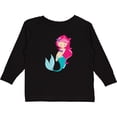 thumbnail image 3 of Inktastic Mermaid Girls Long Sleeve Toddler T-Shirt, 3 of 5