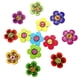 thumbnail image 2 of 100 Botones de Madera Con Forma de Flor Surtida para Costura y Manualidades 20 mm Sunnimix, 2 of 7