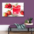 thumbnail image 2 of Cuadro Canva Pixtreats listo para Colgar tipo galería Agua de Fresa 40X60 cm, 2 of 4