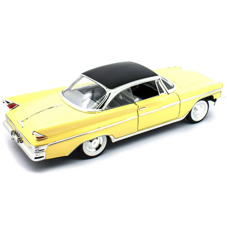 1961 DeSoto Adventurer Yellow with Black Top 1/18 Diecast