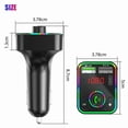 thumbnail image 6 of 12-24V Bluetooth Fm Transmitter Charger Adapter Built-In Microphone Hands-Free A, 6 of 6