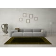thumbnail image 3 of Ahgly Company Indoor Rectangle Abstract Yellow Modern Area Rugs, 7' x 9', 3 of 4