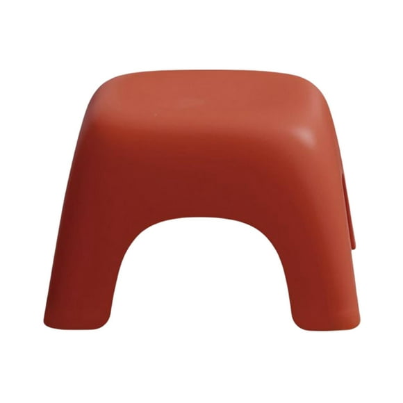 Shoe Change Stool Room Furniture Kids Chair Step Stool Decoration Ottoman Step Stool for Home Living Bedroom Outdoor Children red