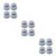 thumbnail image 3 of Kenally 4 piezas de cubiertas para pies de mesa, antideslizantes, extraíbles, redondas, para patas de sillas, azulejo de madera, almohadillas para pies Type1 NO1 Kenally CBP264387, 3 of 6