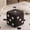 Gray_Free size, variant on Retro Dice Pattern Cube Stool With Plush Lamb Fleece Cover, Stackable Entryway Shoe Bench And Footrest, Solid Wood Frame, Washable Removable Cover, Compact Seating For Living Room Vanity