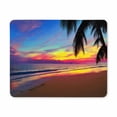 thumbnail image 1 of Small Mouse Pad, Mouse Pad, Thick Rubber Waterproof Mouse Mat, Cute Mousepad for Women Men Kids Mouse Laptops Keyboard Tray Home Office Travel, Blue Beach, 1 of 4