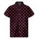 thumbnail image 3 of Camisa hawaiana con estampado 3D de corazones y amor para hombre, ropa para verano, playa, manga corta, blusa con solapa y botones, 3 of 5