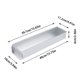 thumbnail image 2 of Molde Rectangular Antiadherente Para Tartas Y Tartas De Queso Bandeja Para Hornear Tartas, 2 of 7