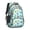 LightBlue Cartoon Dinosaurs, variant on Light Green Dinosaurs Volcanoes Pattern Cute School Backpack Bag with Padded Back and Adjustable Shoulder Straps 16.9 X 12.6 X 5.9 Inches