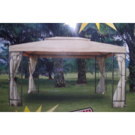 Garden Winds Replacement Canopy Top for 10x13 Ft GAZ-422872 Gazebo - Riplock 350