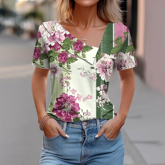 LiMoi Short Sleeve Tees for Women Big Tshirts Shirts for Women Gym Oversized Graphic T Shirts for Women Plus Size Tops My Items Ordered