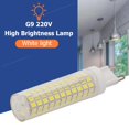 thumbnail image 3 of Bombilla LED G9 15W 1500LM SMD 2835 Lámpara de cerámica de luz de maíz regulable (220V CW), 3 of 8
