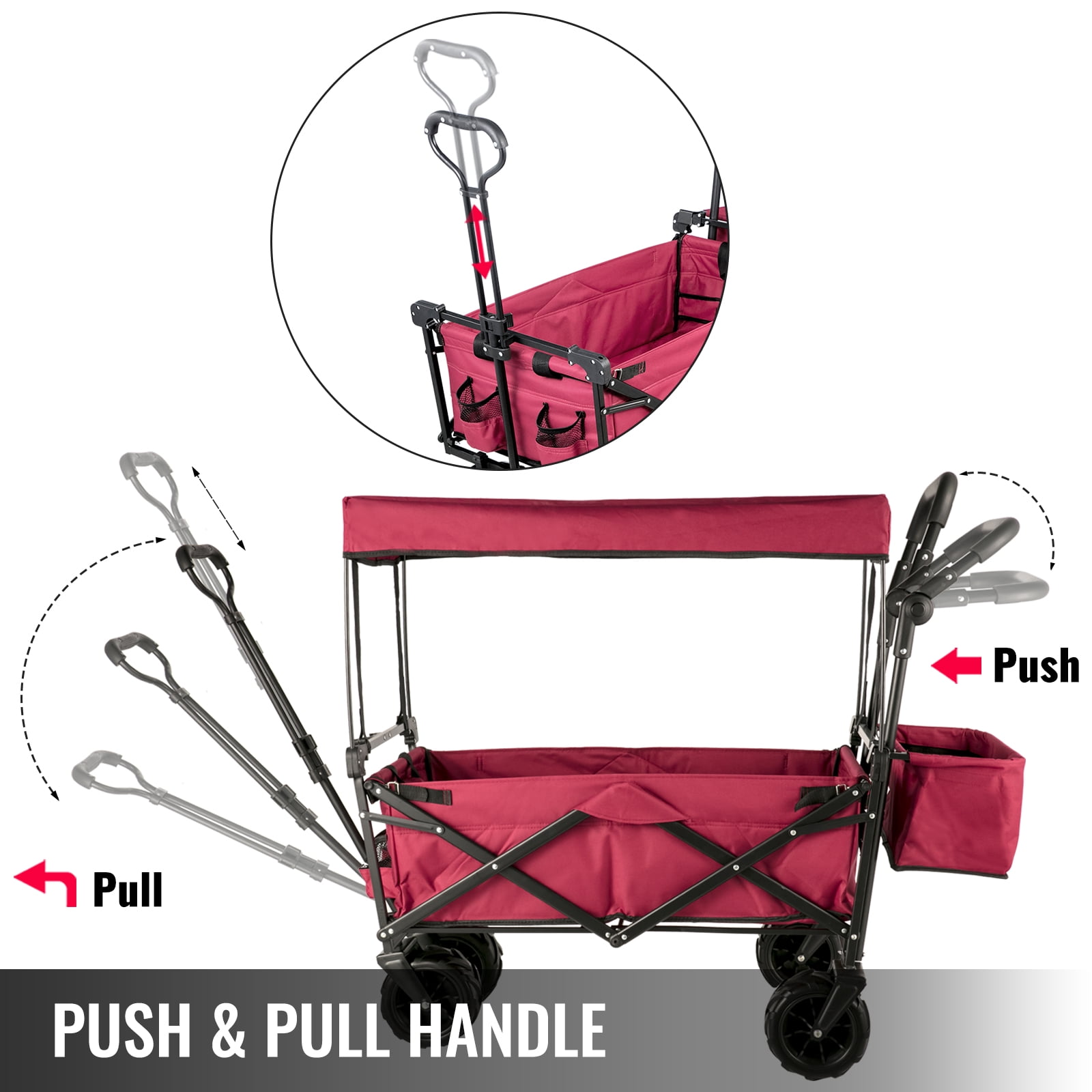 BENTISM 100 kg Capacity with Portable Folding Wagon